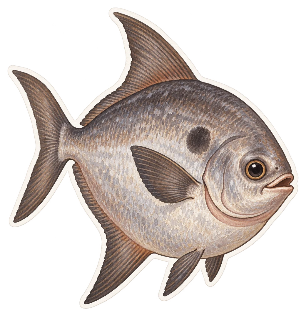 La grande castagnole (Brama brama)