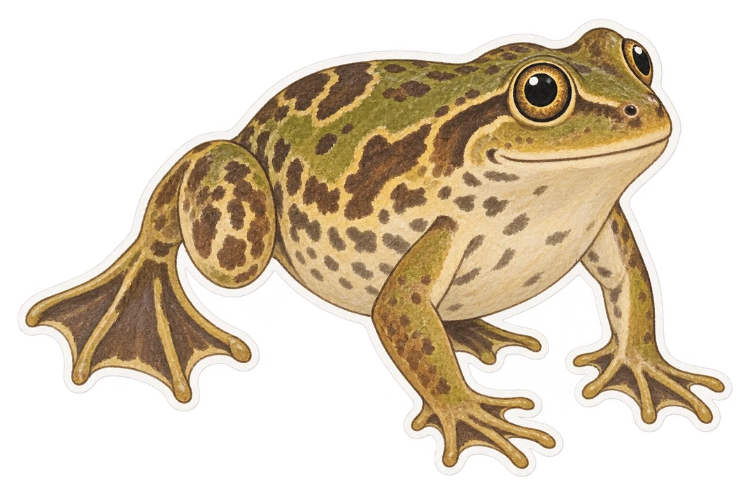 La grenouille paradoxale (Pseudis paradoxa)