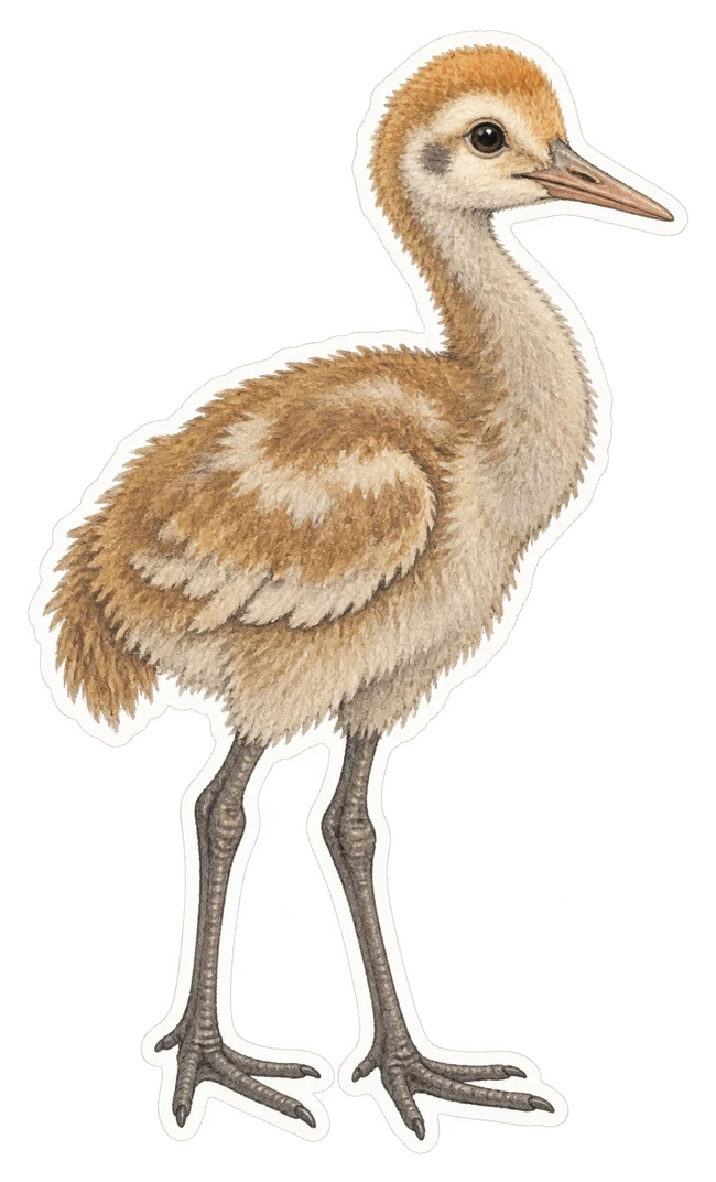 Le petit de la grue