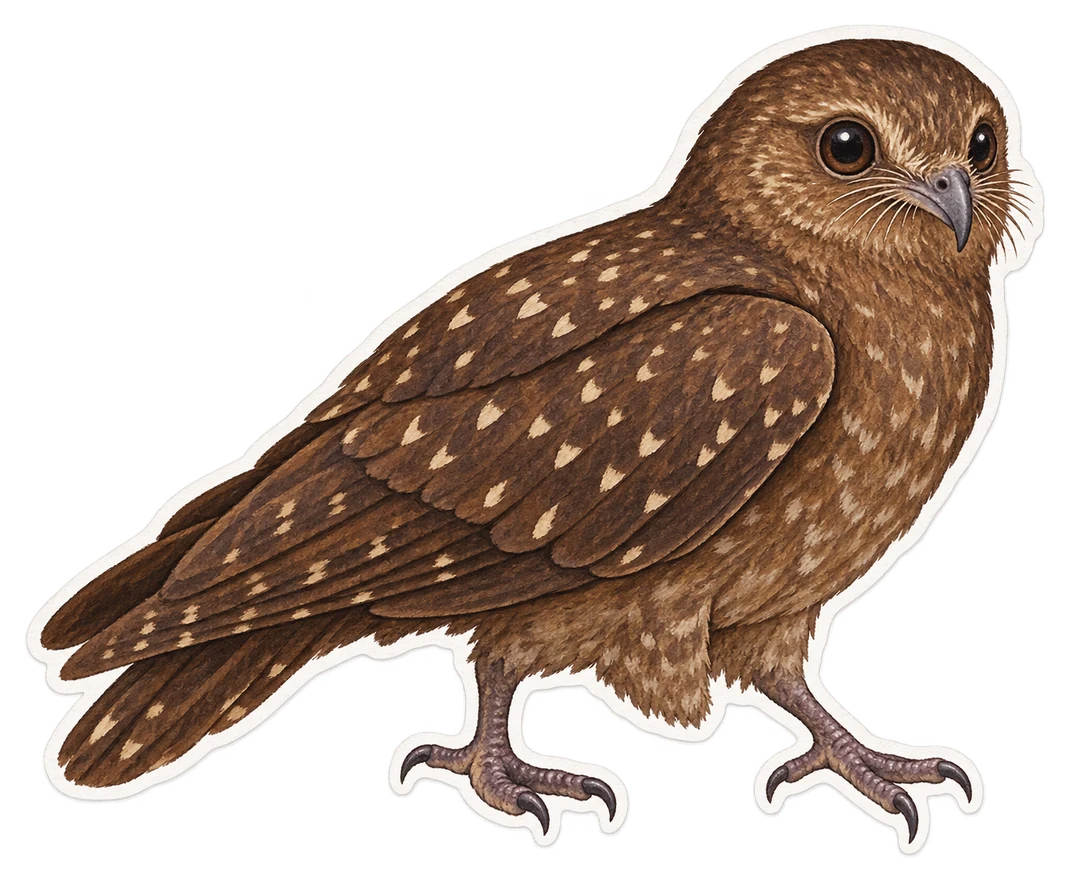 Le guacharo des cavernes (Steatornis caripensis)