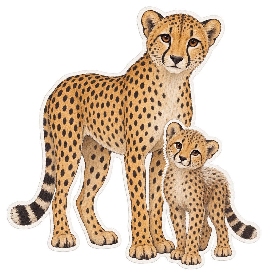 Le petit du guépard