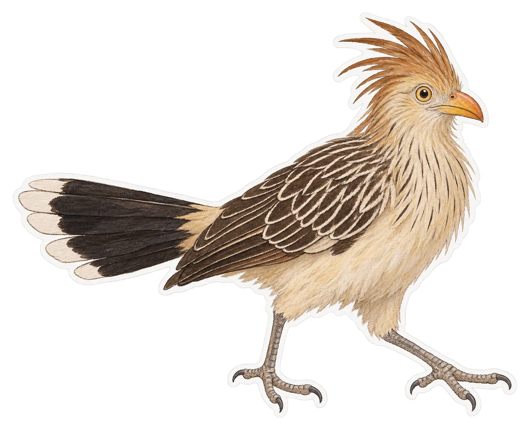 Le guira cantara (Guira guira)