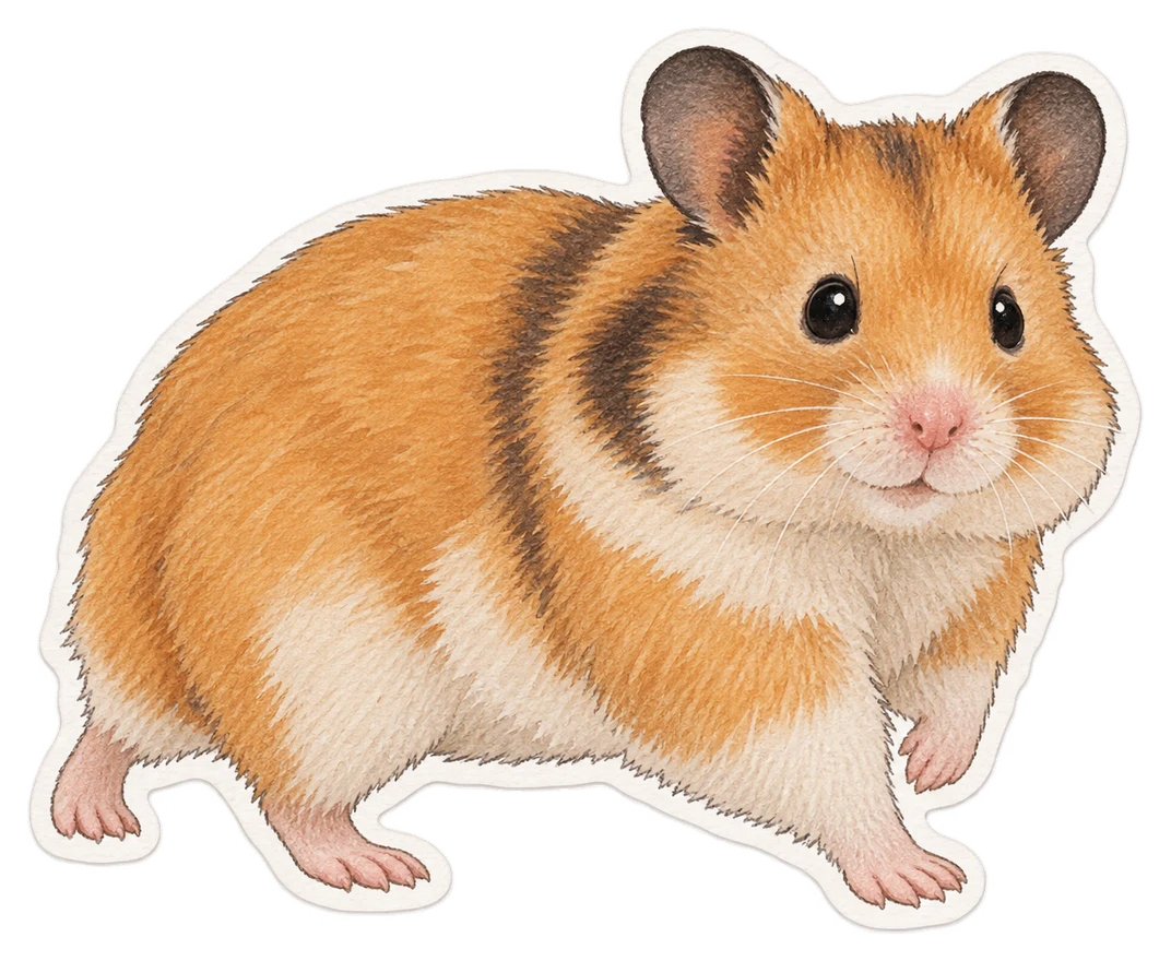 Hamster doré
