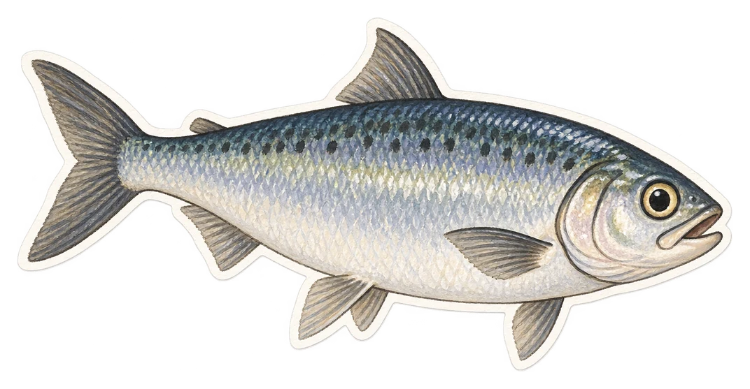 Le hareng du Pacifique (Clupea pallasii)