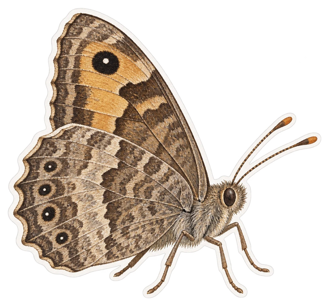 L'hermite (Chazara briseis)