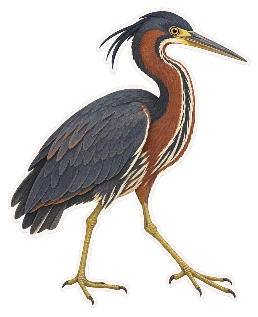 Le héron typhon (Ardea sumatrana)