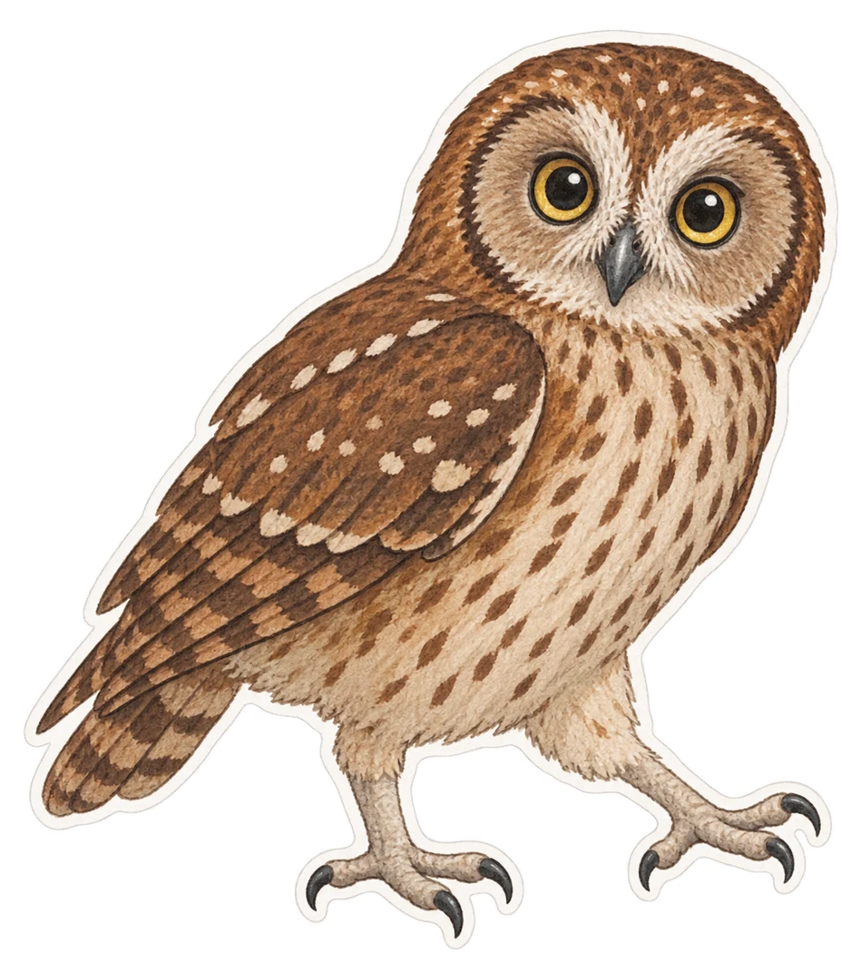 Le petit-duc de Maurice (Otus sauzieri)