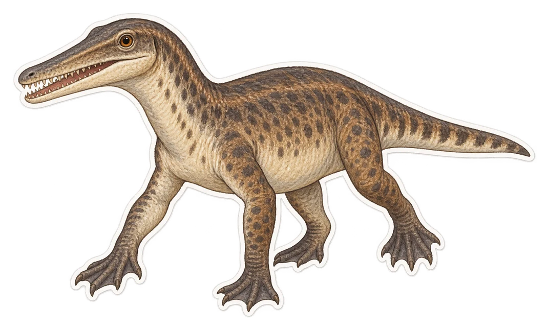 Le hovasaurus (Hovasaurus boulei)