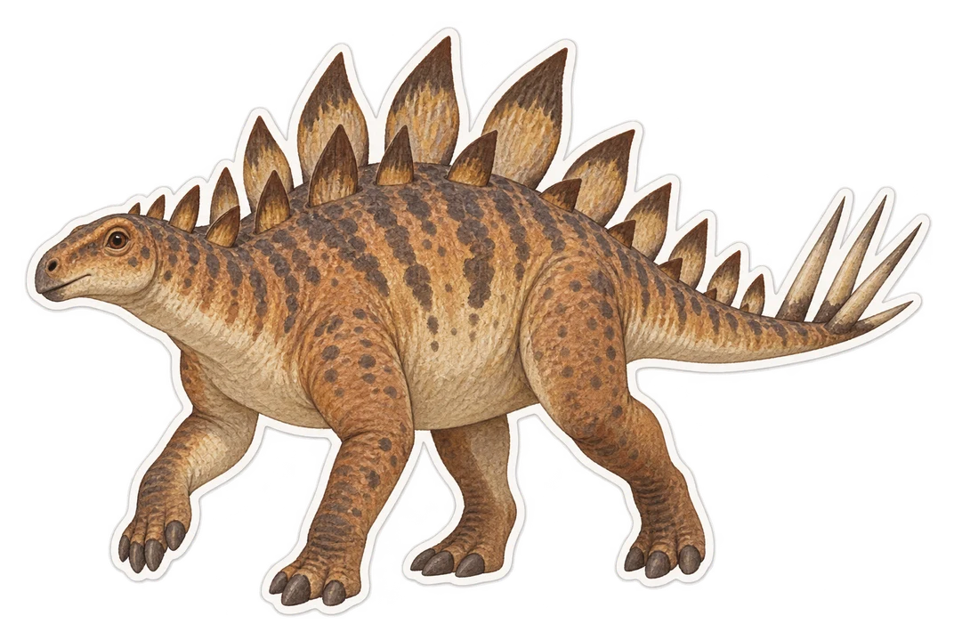 Le huayangosaure (Huayangosaurus taibaii)