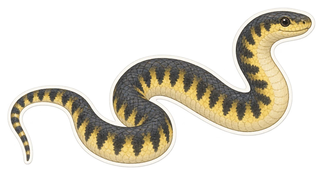 L'hydrophide de Péron (Hydrophis peronii)