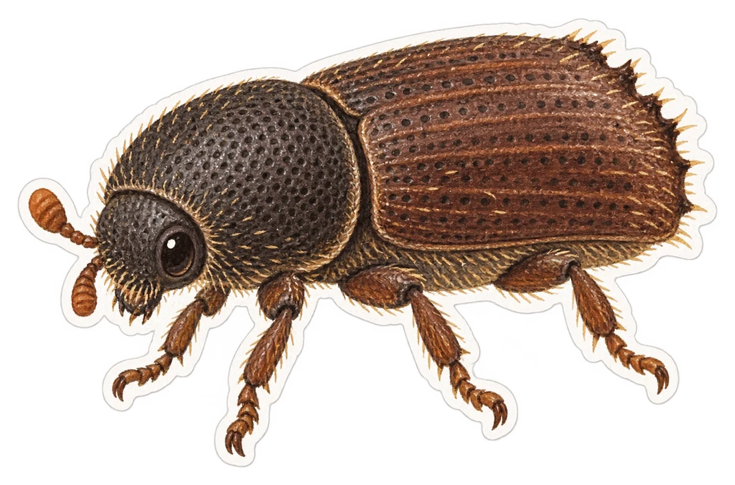 L'hylésine du pin (Tomicus piniperda)