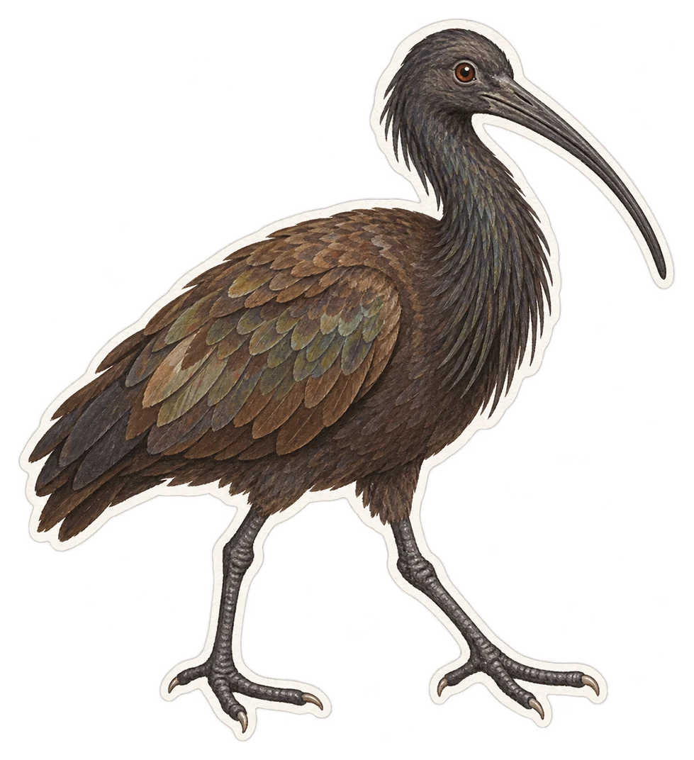L'ibis de La Réunion (Threskiornis solitarius)