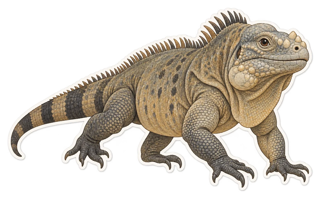 L'iguane de Jamaïque (Cyclura collei)