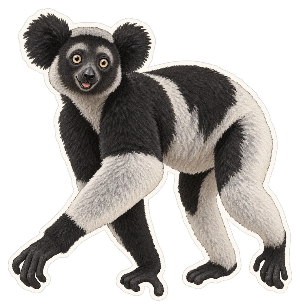 L'indri (Indri indri)