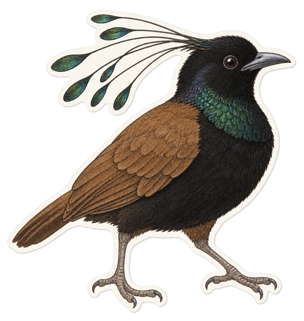 Le jardinier de MacGregor (Amblyornis macgregoriae)