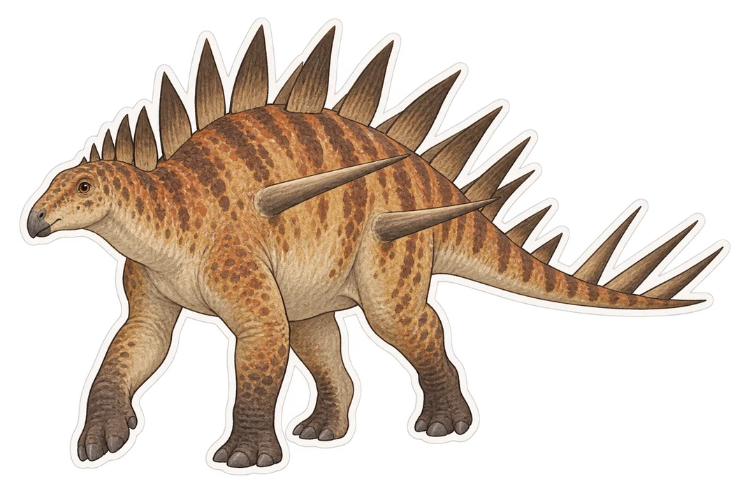 Le kentrosaure (Kentrosaurus aethiopicus)
