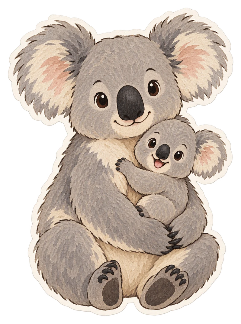 Le petit du koala