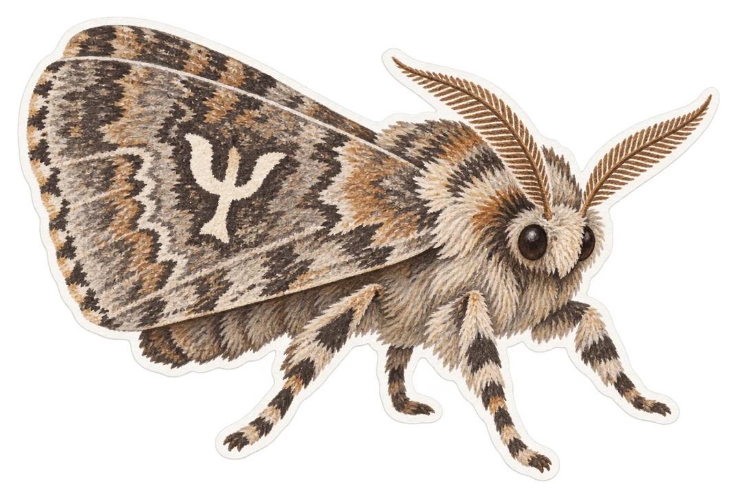 La psi (Acronicta psi)