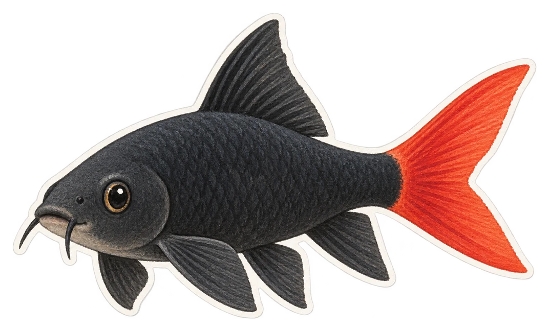Le labeo bicolore (Epalzeorhynchos bicolor)