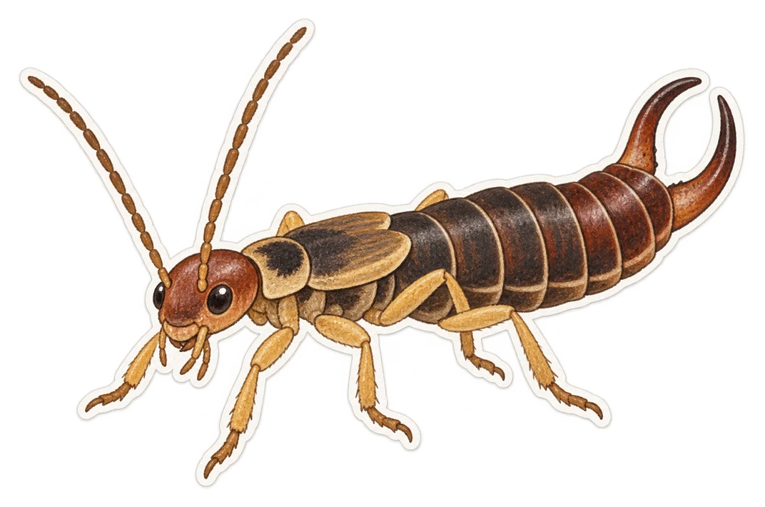 La labidure ripicole (Labidura riparia)
