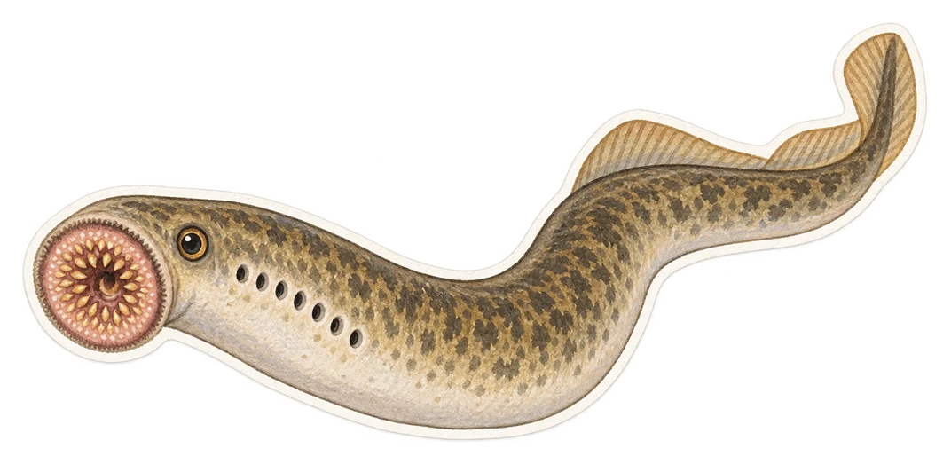 La lamproie de Planer (Lampetra planeri)