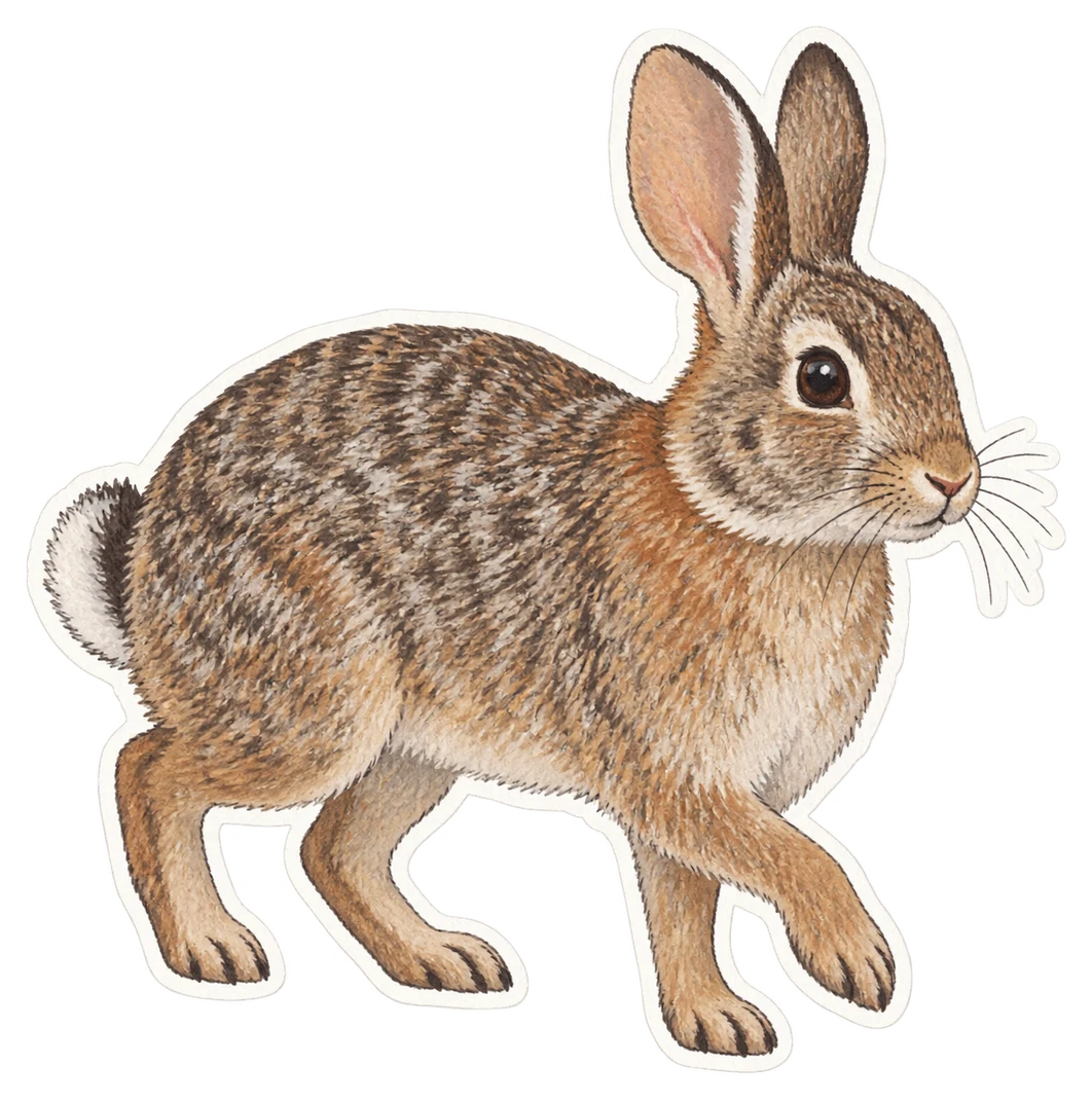 Le lapin d'Audubon (Sylvilagus audubonii)