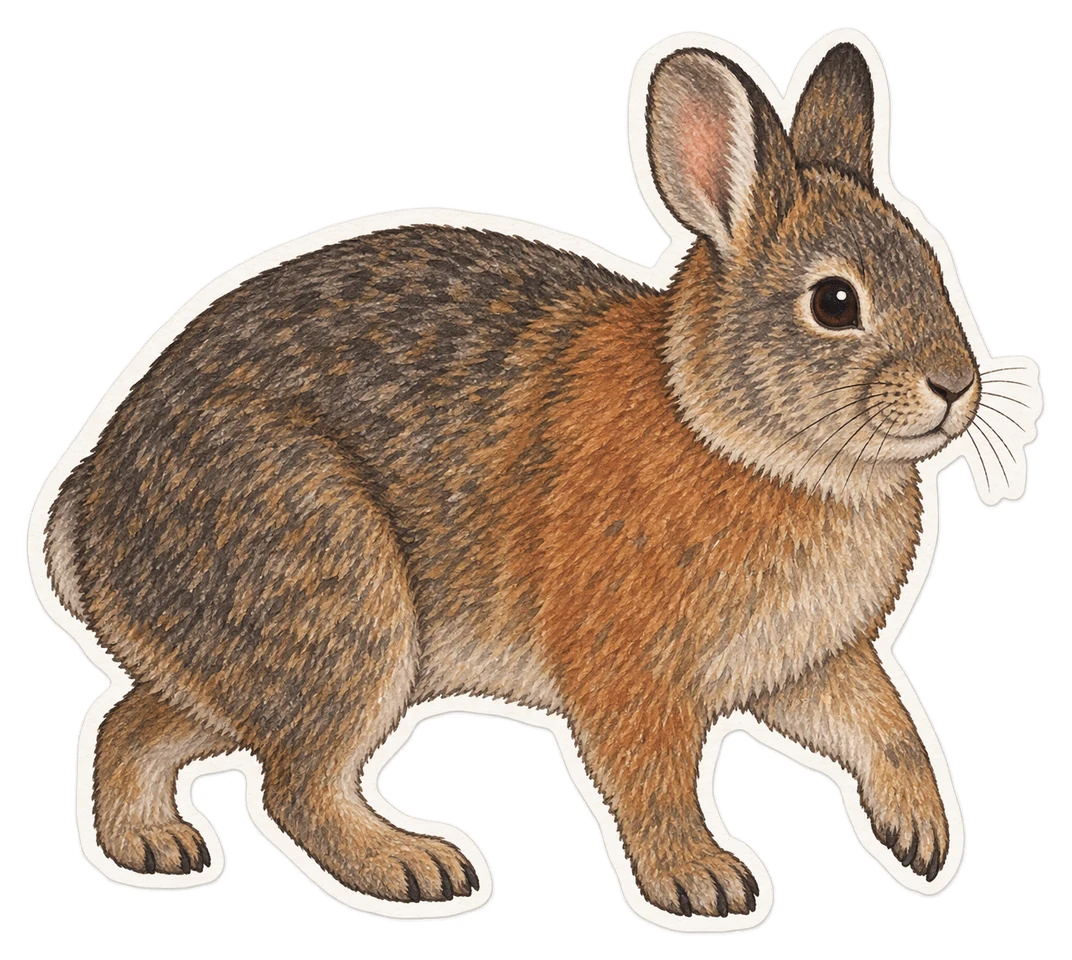 Le lapin des volcans (Romerolagus diazi)