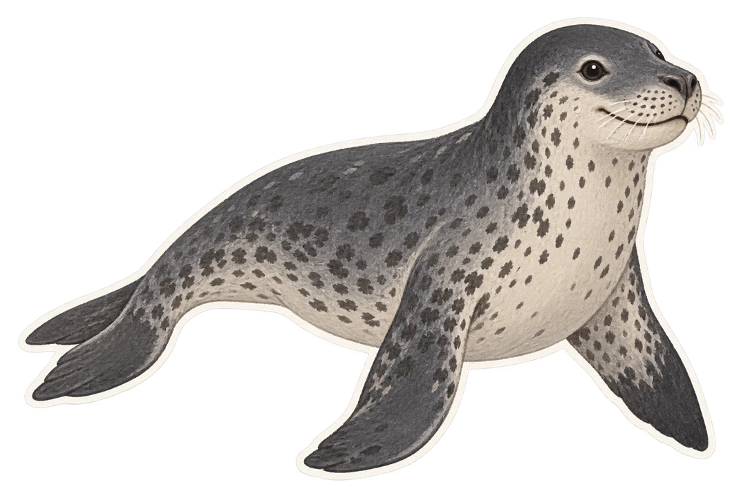 Le léopard de mer (Hydrurga leptonyx)