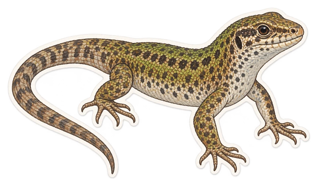 Le lézard aranique (Iberolacerta aranica)