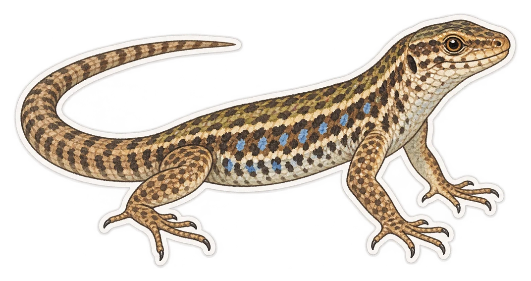 Le lézard des Baléares (Podarcis lilfordi)