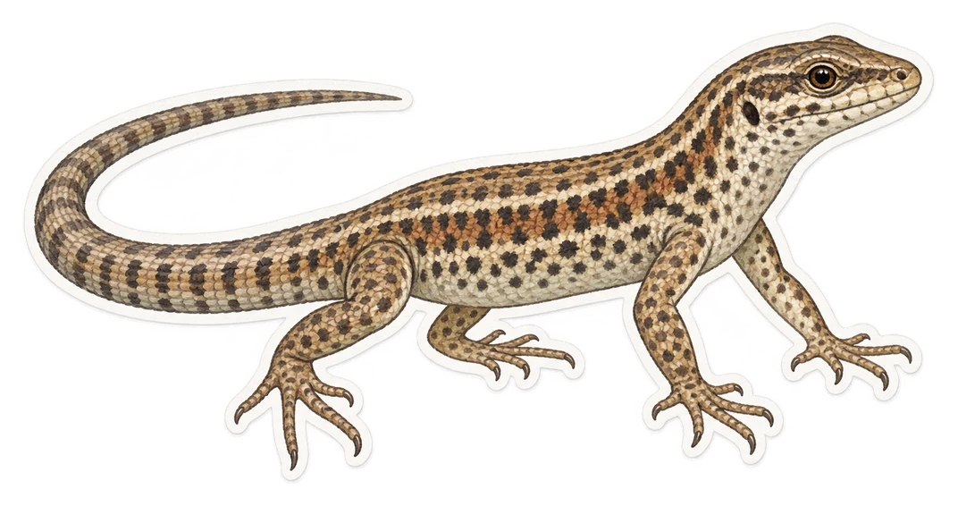 Le lézard des murailles (Podarcis muralis)