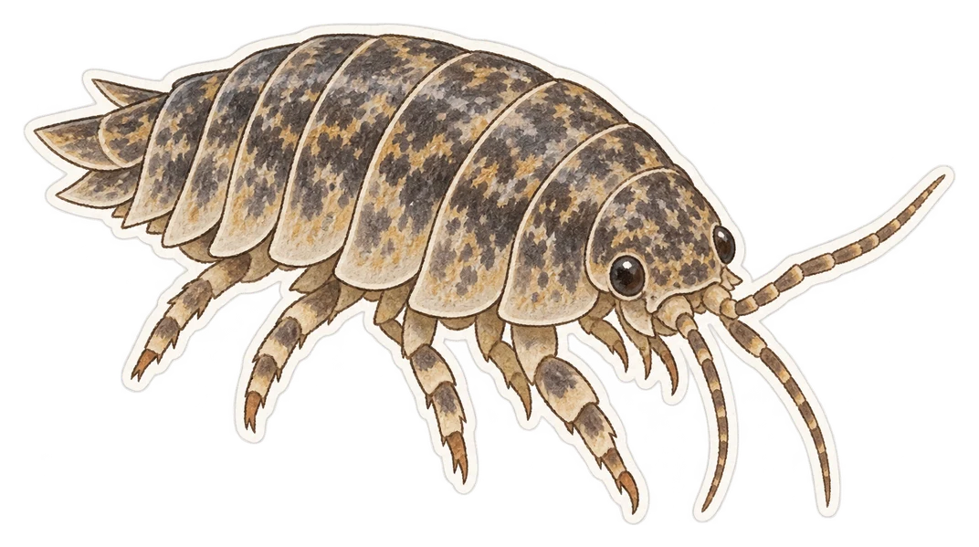 La ligie océanique (Ligia oceanica)