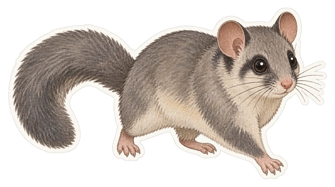 Le loir gris (Glis glis)