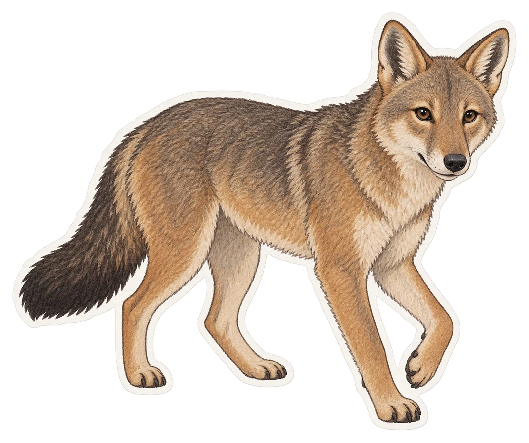 Le loup des Malouines (Dusicyon australis)