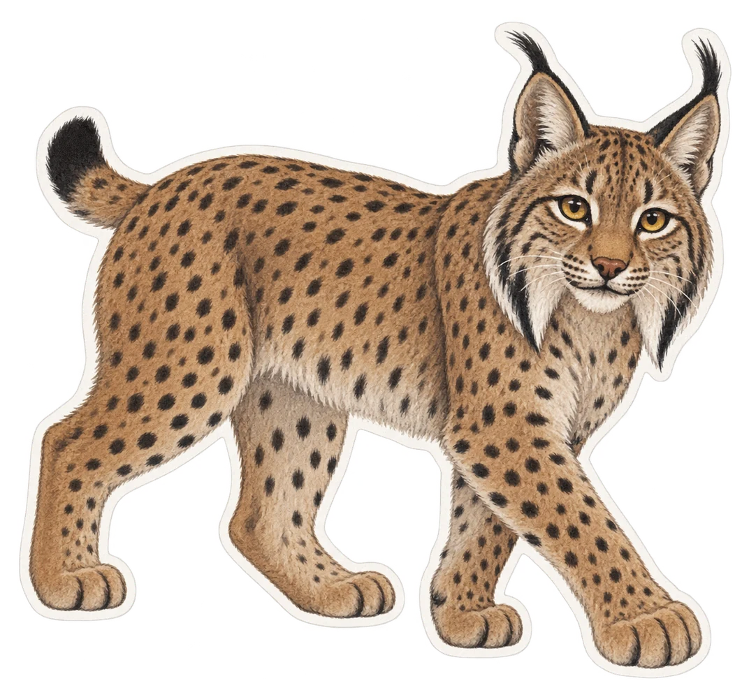 Le lynx ibérique (Lynx pardinus)