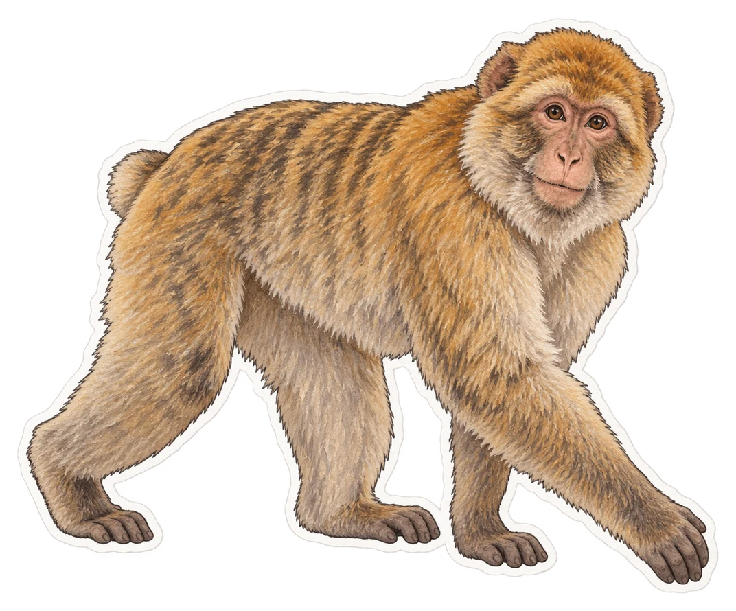 Macaque de Barbarie