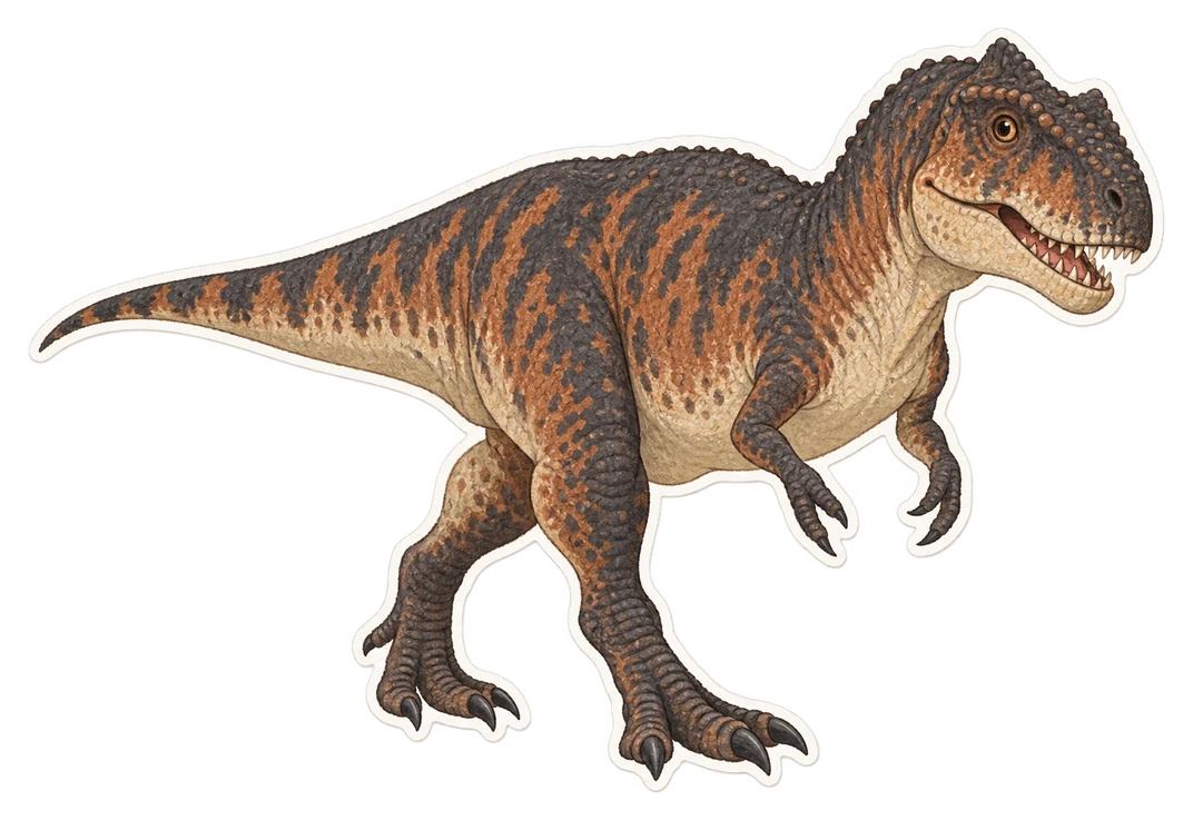 Le majungasaure (Majungasaurus crenatissimus)