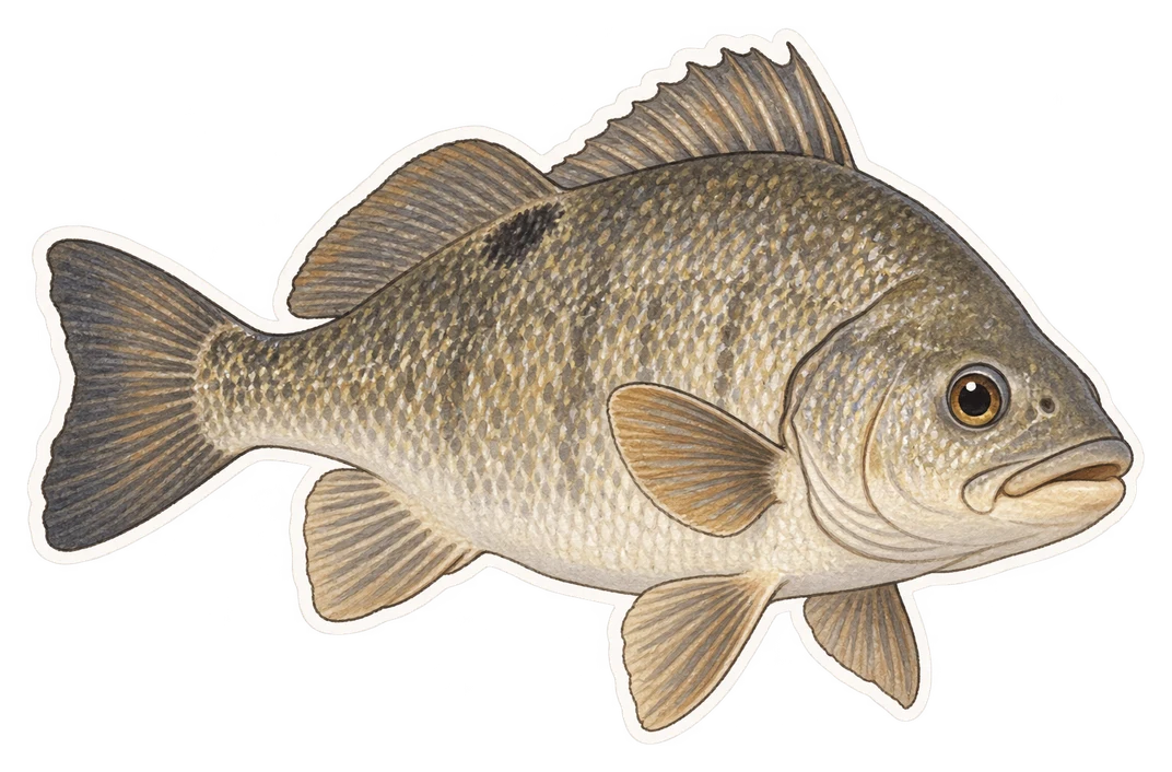 Le malachigan (Aplodinotus grunniens)