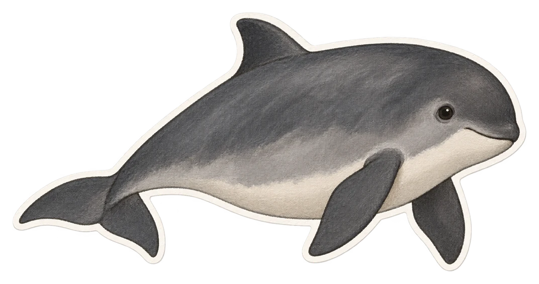 Le marsouin commun (Phocoena phocoena)