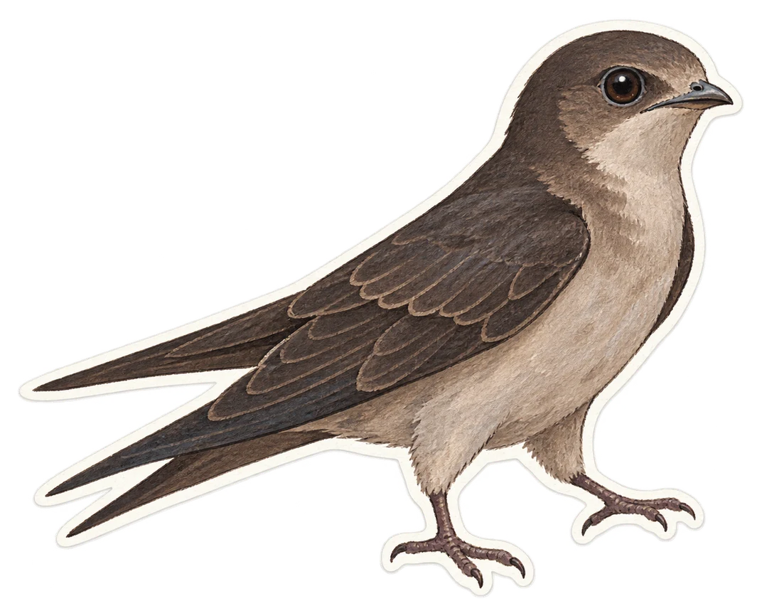 Le martinet des maisons (Apus affinis)