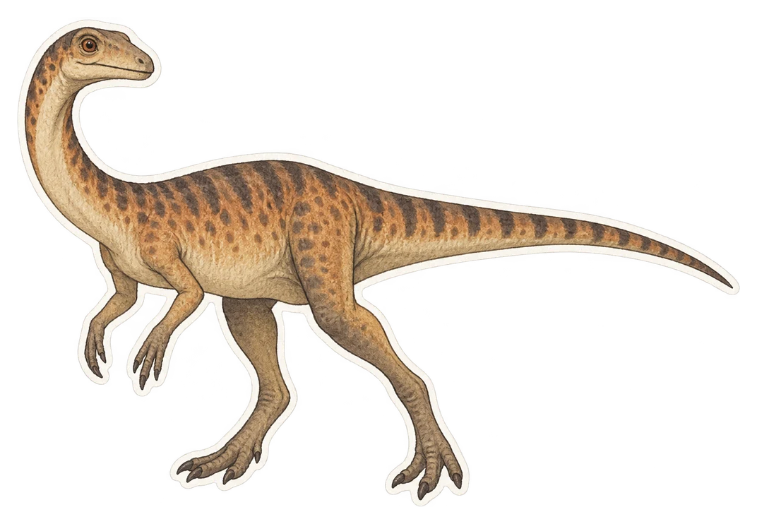Le massospondyle (Massospondylus carinatus)