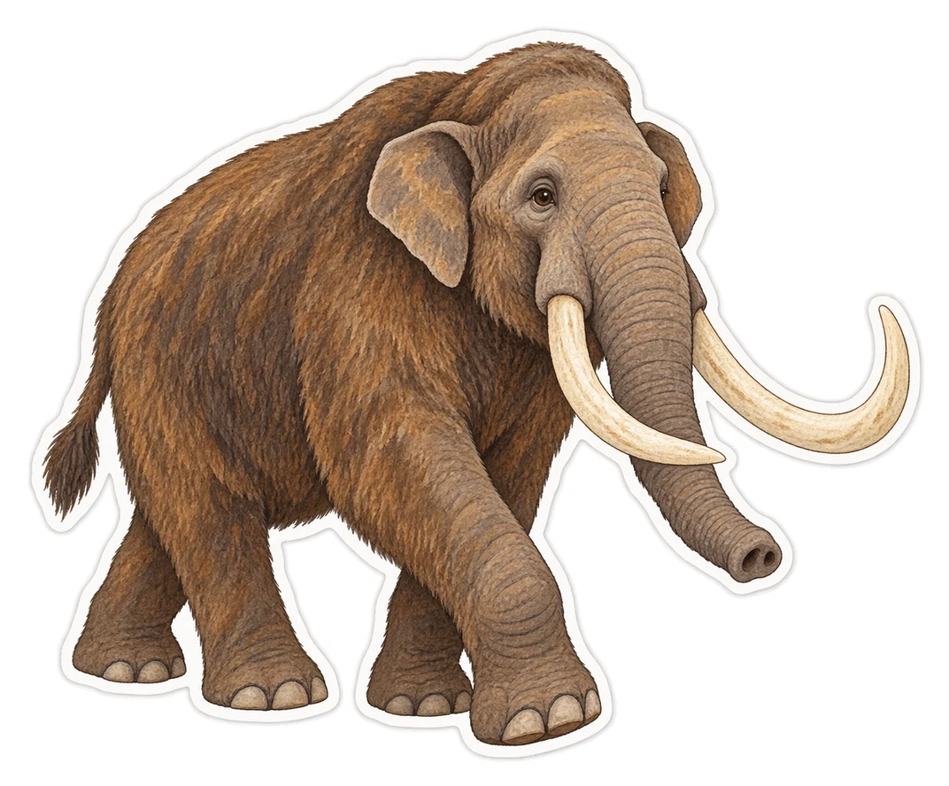 Le mastodonte américain (Mammut americanum)