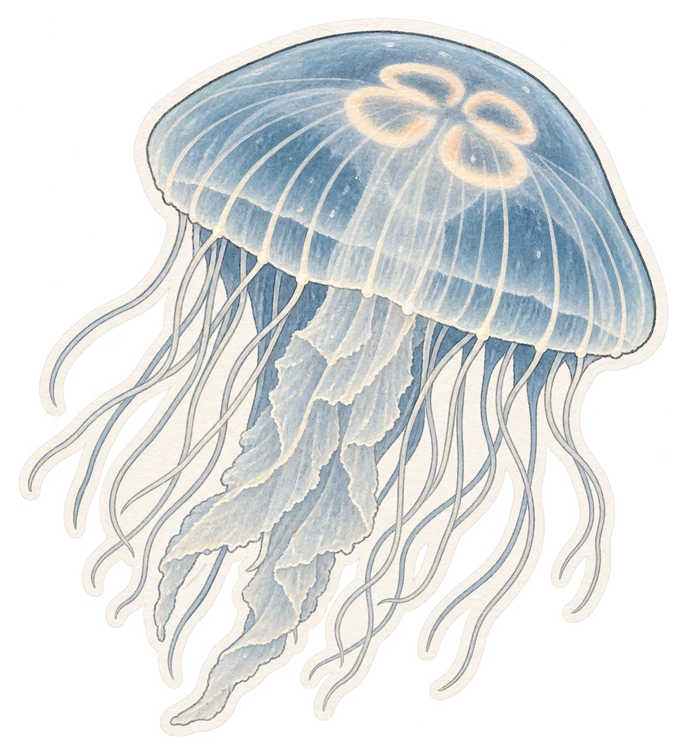 La méduse cristal (Aequorea victoria)