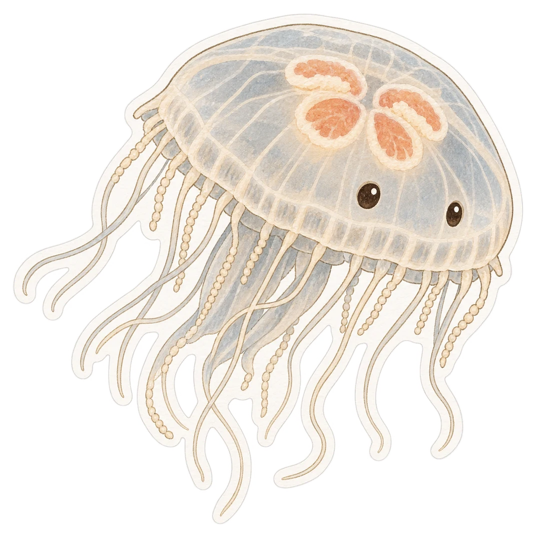 La méduse d'eau douce (Craspedacusta sowerbyi)