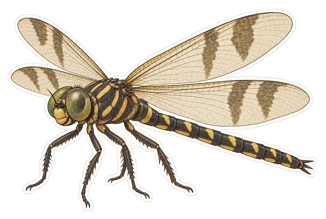 La méganeure (Meganeura monyi)