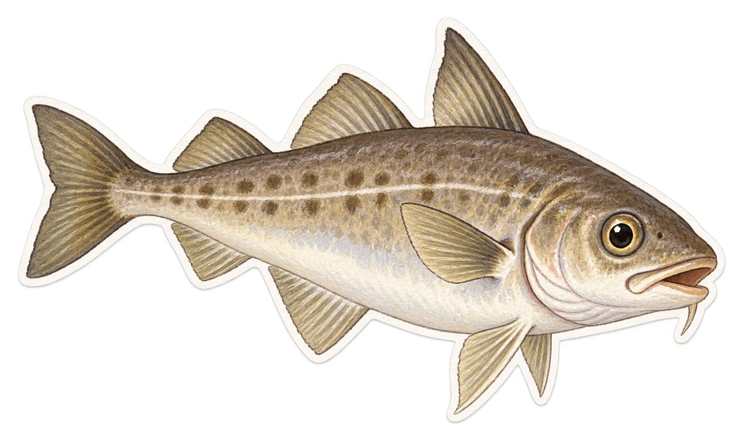 Le merlan (Merlangius merlangus)