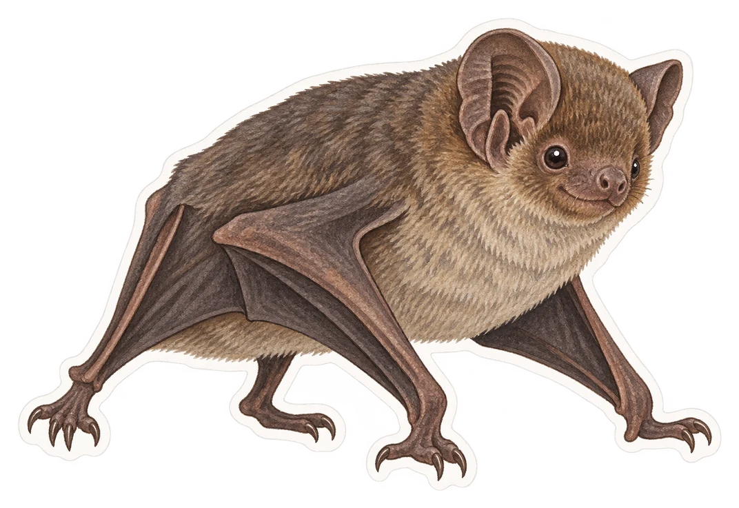 Le minioptère de Schreibers (Miniopterus schreibersii)
