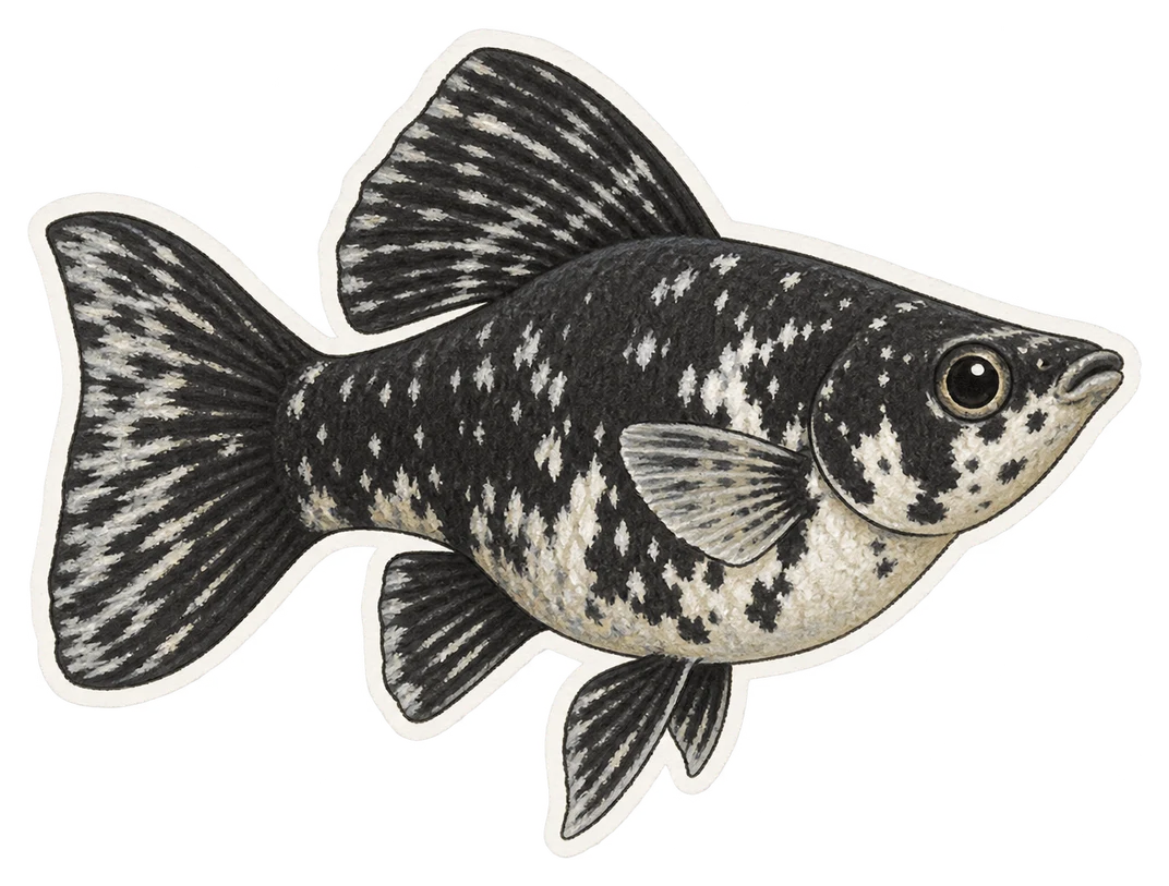 Le molly (Poecilia sphenops)