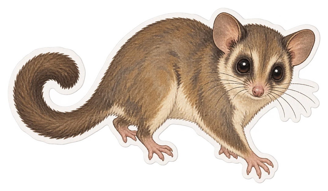 Le monito du monte (Dromiciops gliroides)