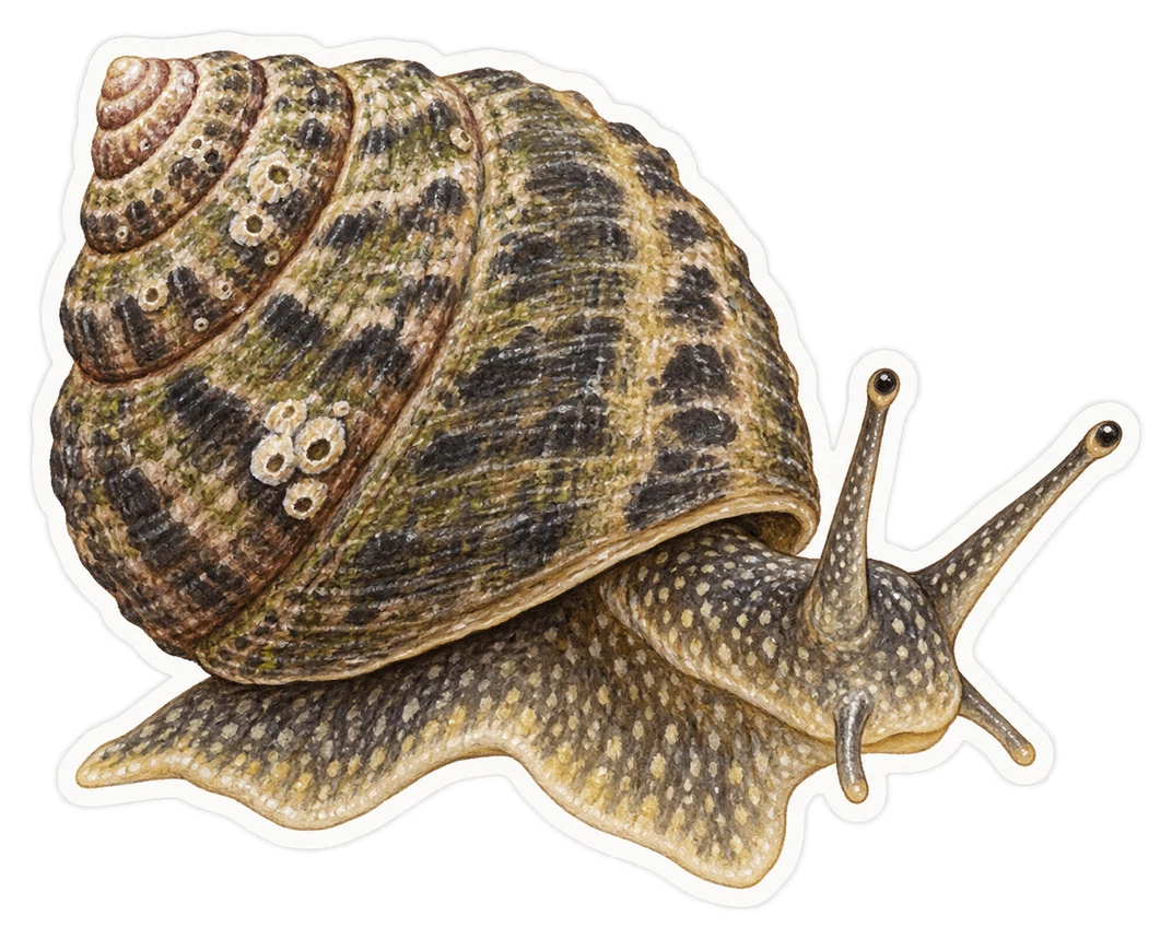 La monodonte commune (Phorcus turbinatus)